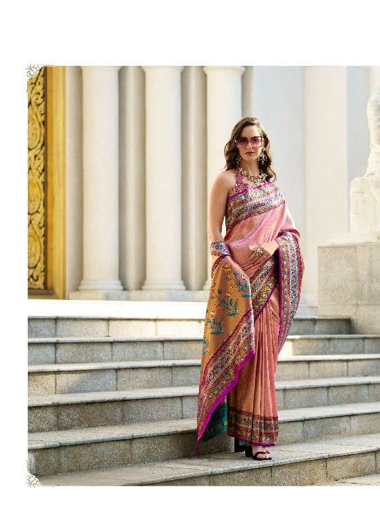Rajpath Presents Rajkumari Wholesale Tissue Silk Party Wear Sarees Catalog Wholesaler And Exporter In Surat