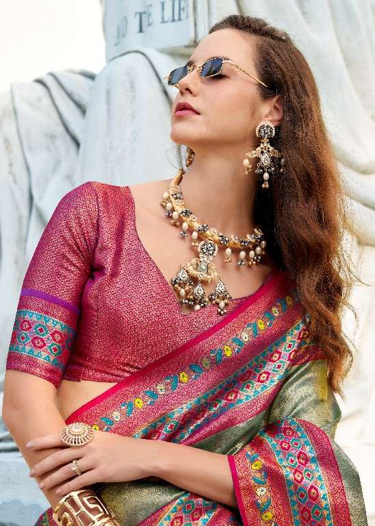 Rajpath Presents Rajkumari Wholesale Tissue Silk Party Wear Sarees Catalog Wholesaler And Exporter In Surat