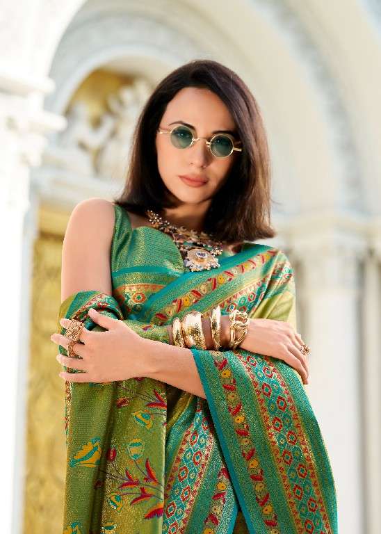 Rajpath Presents Rajkumari Wholesale Tissue Silk Party Wear Sarees Catalog Wholesaler And Exporter In Surat
