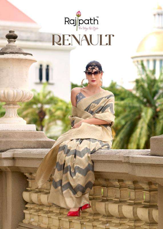 Rajpath Presents Renault Cotton Linen Silk Stylish Look Saree For Womens Catalog wholesaler And Exporter 