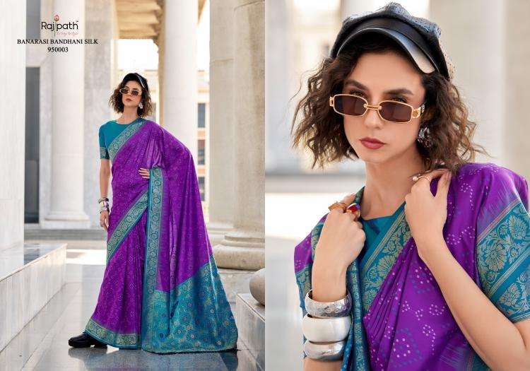 rajpath presents zara silk ikkat silk attractive look saree catalog wholesaler and exporter in surat