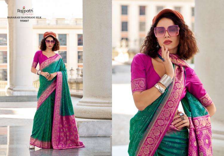 rajpath presents zara silk ikkat silk attractive look saree catalog wholesaler and exporter in surat