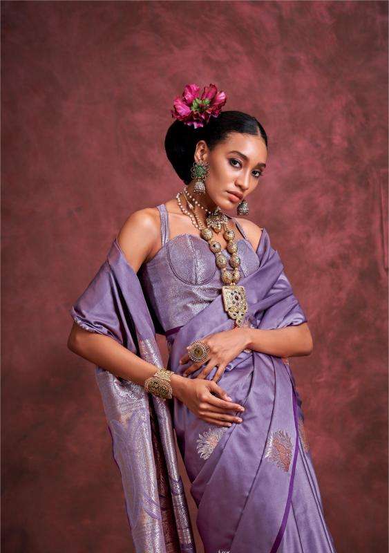  rajtex presents kanthkala panther satin handloom shop trendy sarees catalog wholesaler and exporter in surat