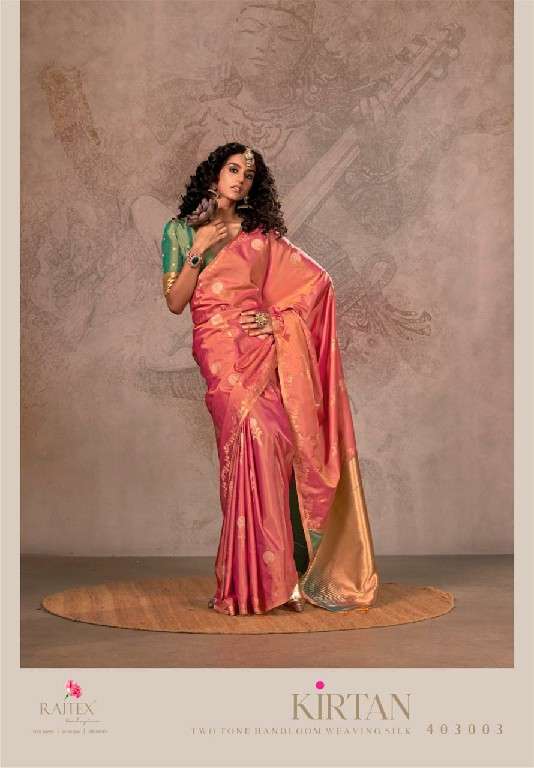Rajtex Presents Kirtan Wholesale Handloom Weaving Silk Festive Sarees Catalog Wholesaler And Exporter In Surat
