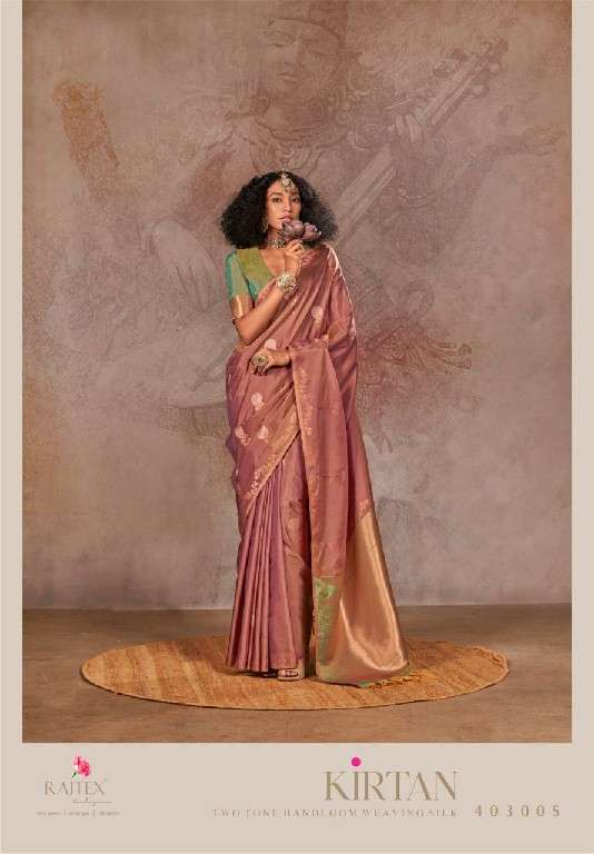 Rajtex Presents Kirtan Wholesale Handloom Weaving Silk Festive Sarees Catalog Wholesaler And Exporter In Surat