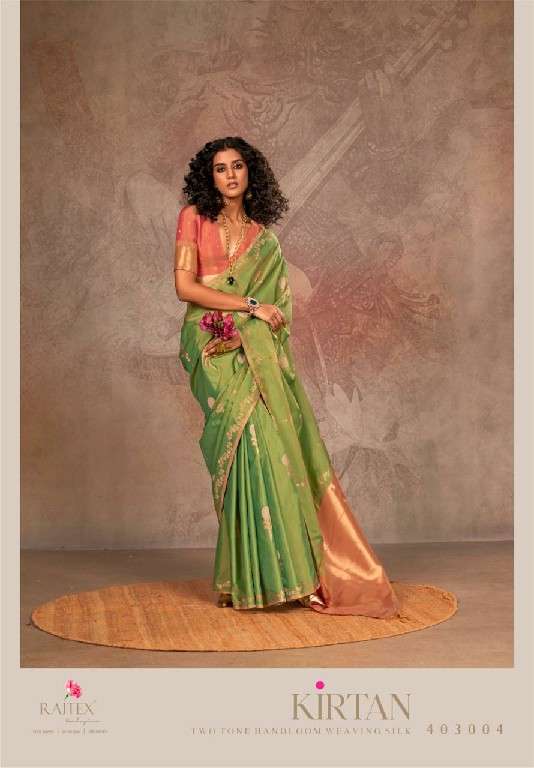 Rajtex Presents Kirtan Wholesale Handloom Weaving Silk Festive Sarees Catalog Wholesaler And Exporter In Surat