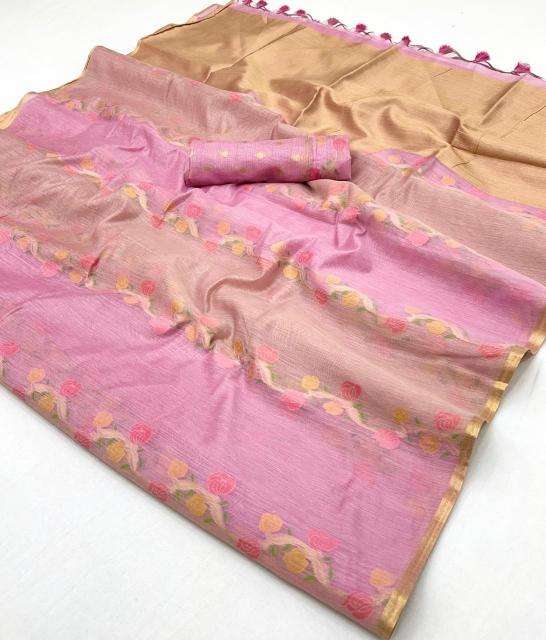 rajtex presents kiyomi rangkaat weaving pattern designer saree catalog wholesaler and exporter 
