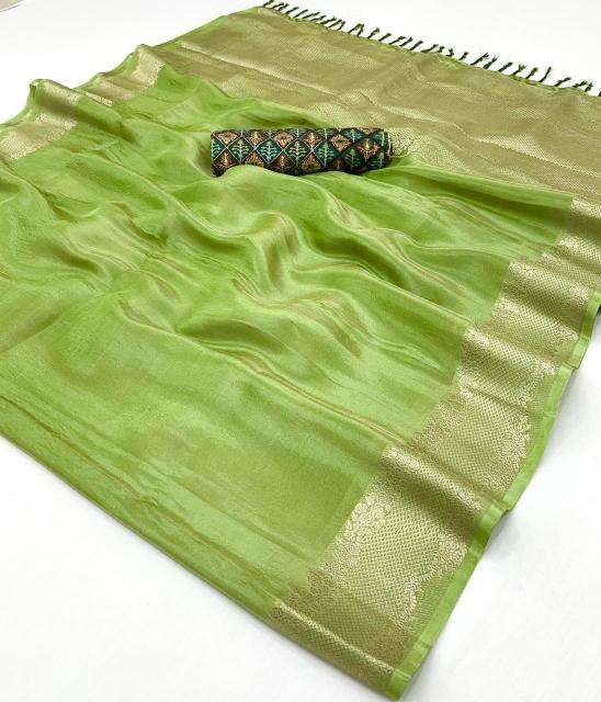 Rajtex Presents Klaila  Zari Tissue Attractive Look Fancy Sarees Catalog Wholesaler And Exporter 