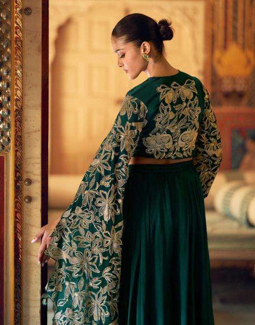 Sayuri Designer Presents Ruchika Chinon Silk Readymade Party Wear Western Dress Catalog Wholesaler And Exporter 