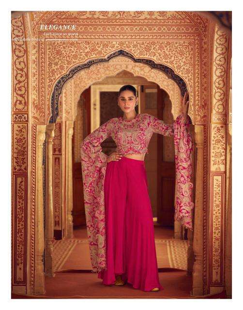 Sayuri Designer Presents Ruchika Chinon Silk Readymade Party Wear Western Dress Catalog Wholesaler And Exporter 