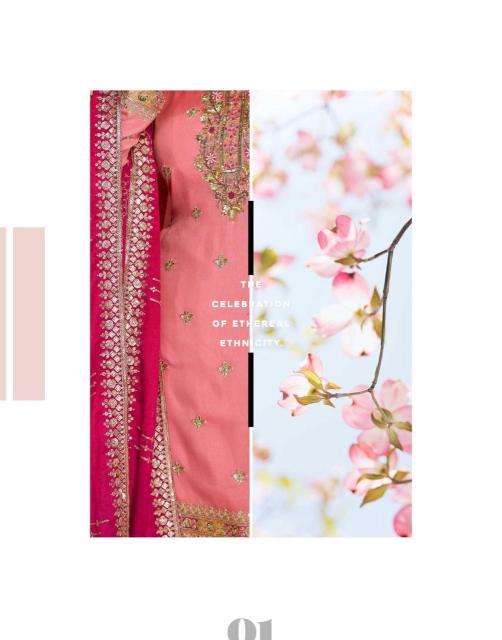 sayuri designer presents zoha chinon silk full stitch traditional plazzo suit perfect for festivals catalog wholesaler and exporter 