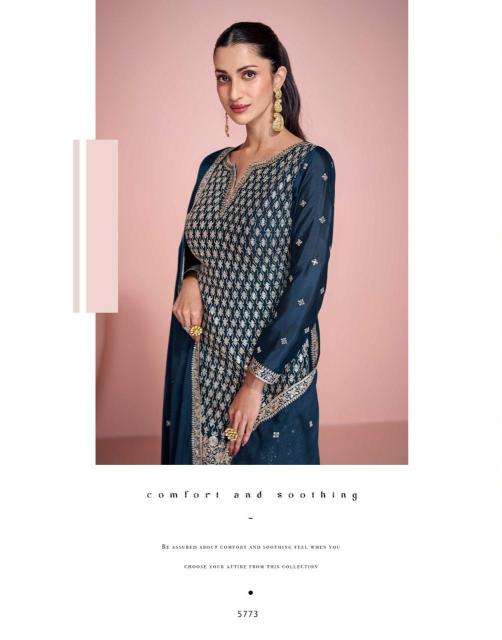 sayuri designer presents zoha chinon silk full stitch traditional plazzo suit perfect for festivals catalog wholesaler and exporter 
