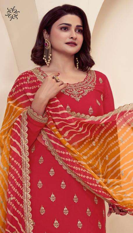 vinay presents kuleesh rang plus chinon shop trendy unstitch salwar suit catalog wholesaler and exporter 
