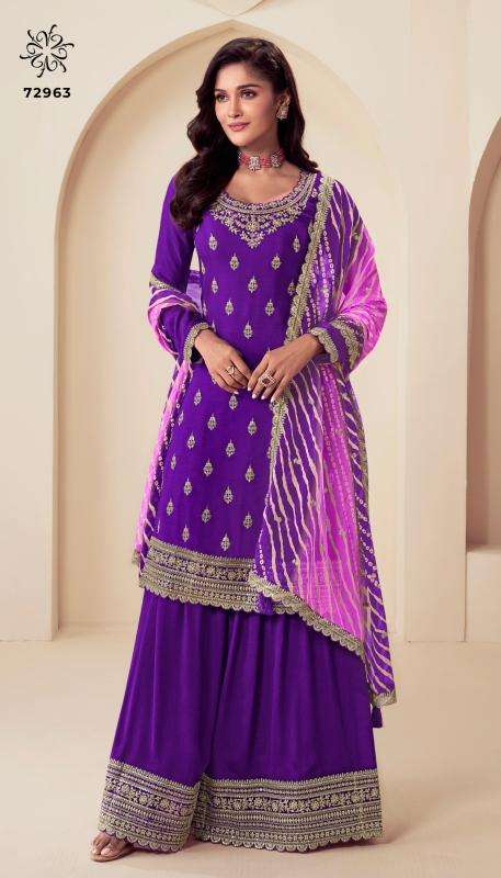 vinay presents kuleesh rang plus chinon shop trendy unstitch salwar suit catalog wholesaler and exporter 