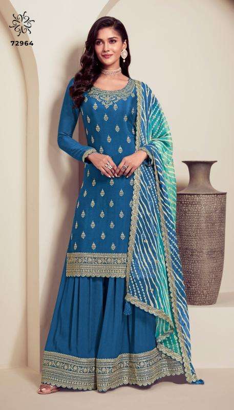 vinay presents kuleesh rang plus chinon shop trendy unstitch salwar suit catalog wholesaler and exporter 