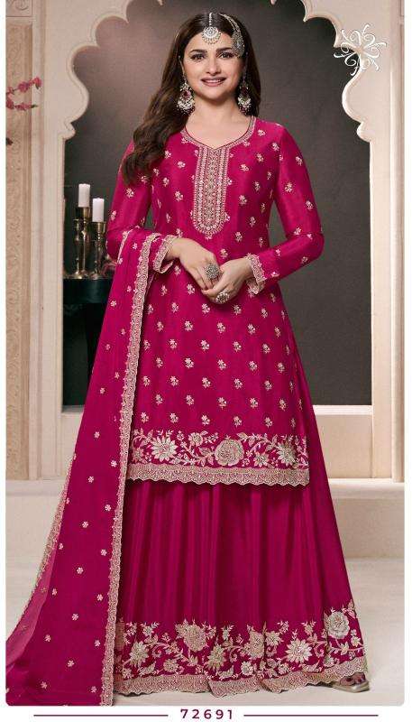 VINAY PRESENTS KULEESH SAAYORI FANCY UNSTITCHED SUITS CATALOG WHOLESALER AND EXPORTER IN SURAT