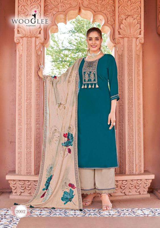 wooglee presents miraan rayon readymade womens indian kurtis catalog wholesaler and exporter in surat