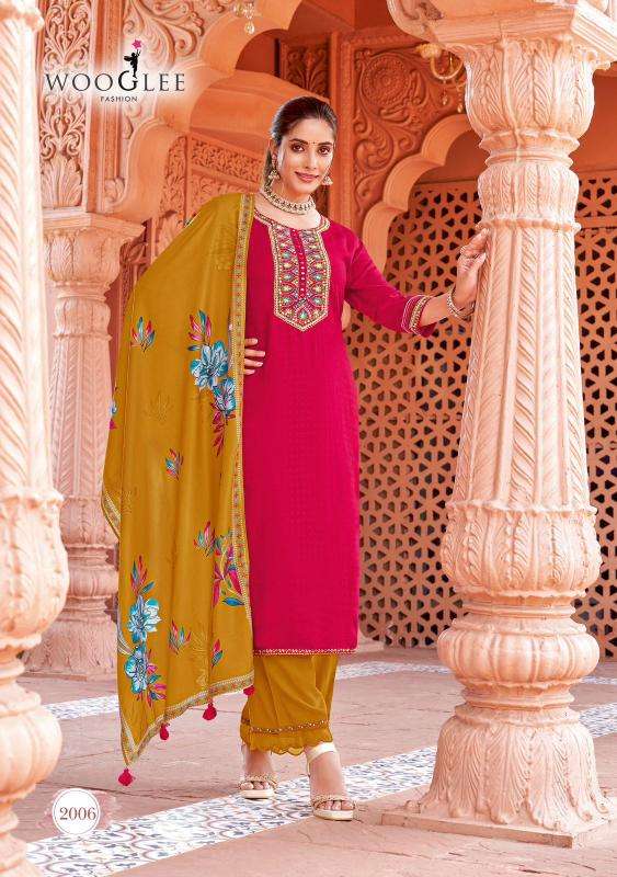 wooglee presents miraan rayon readymade womens indian kurtis catalog wholesaler and exporter in surat