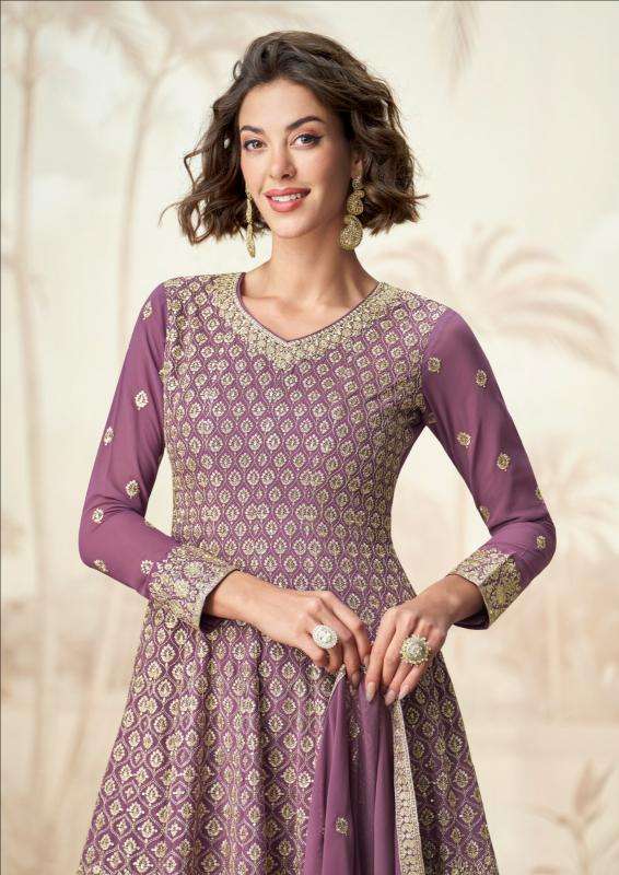 aashirwad creation presents jasmine readymade party wear plazzo suit for womens catalog wholesaler and exporter 