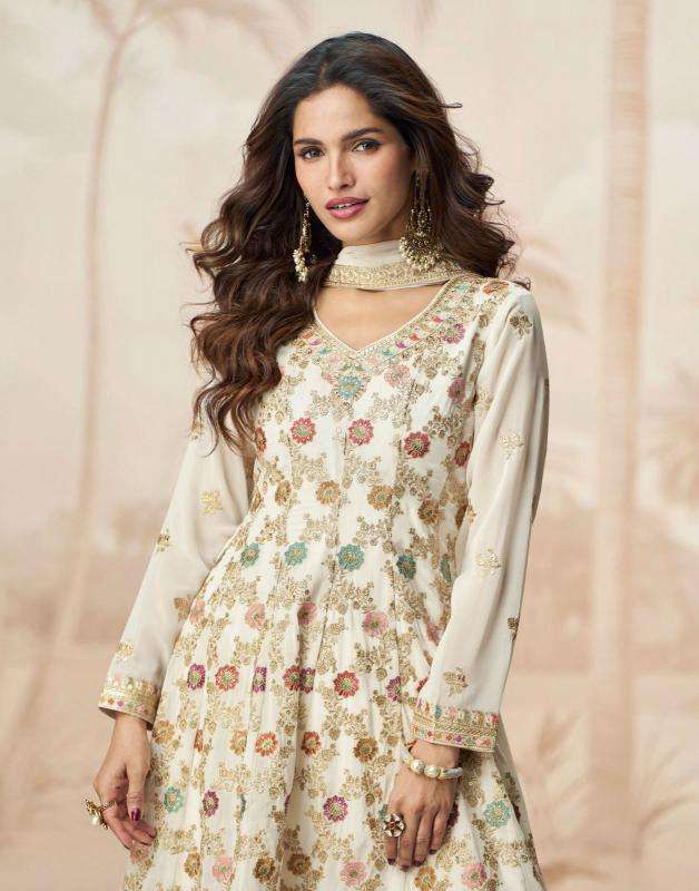 aashirwad presents shivani creation readymade georgette shop trendy plazzo dress catalog