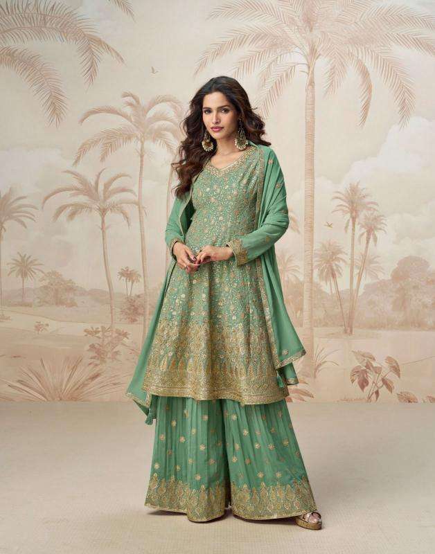 aashirwad presents shivani creation readymade georgette shop trendy plazzo dress catalog