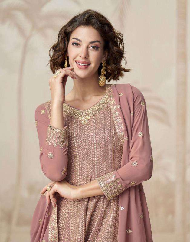aashirwad presents shivani creation readymade georgette shop trendy plazzo dress catalog