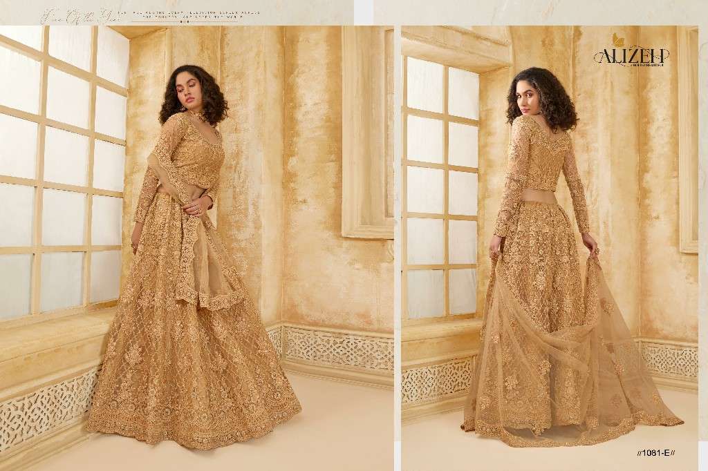 Alizeh Presents The White Bride Vol-2 Wholesale Designer Ethnic Lehengas Choli Catalog Wholesaler And Exporter 