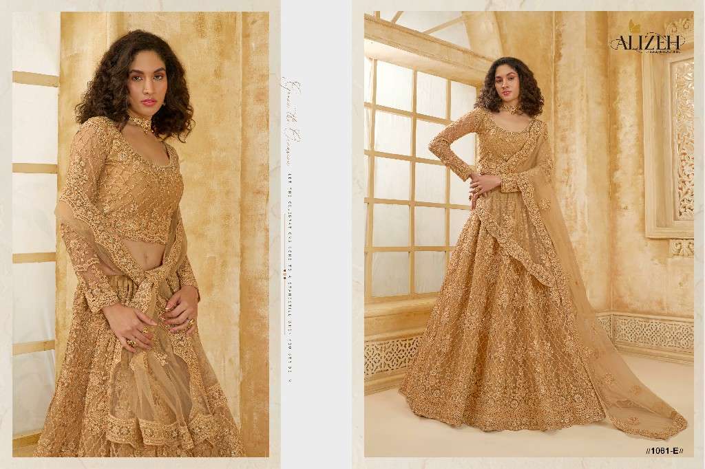 Alizeh Presents The White Bride Vol-2 Wholesale Designer Ethnic Lehengas Choli Catalog Wholesaler And Exporter 