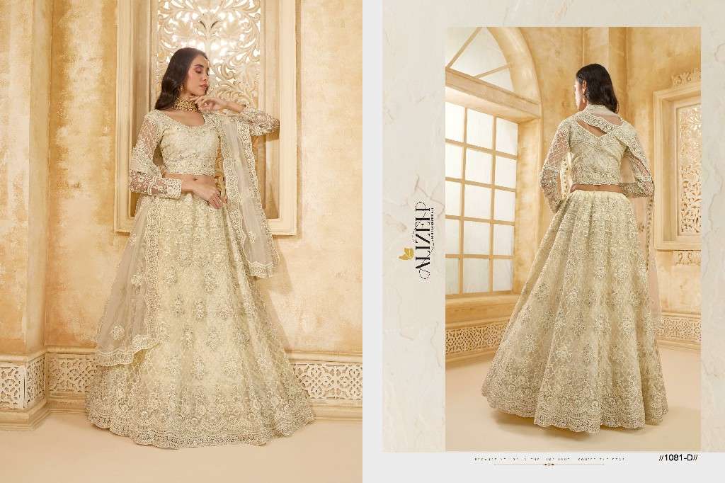 Alizeh Presents The White Bride Vol-2 Wholesale Designer Ethnic Lehengas Choli Catalog Wholesaler And Exporter 