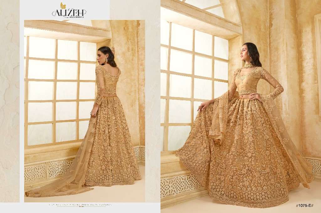 Alizeh Presents The White Bride Vol-2 Wholesale Designer Ethnic Lehengas Choli Catalog Wholesaler And Exporter 