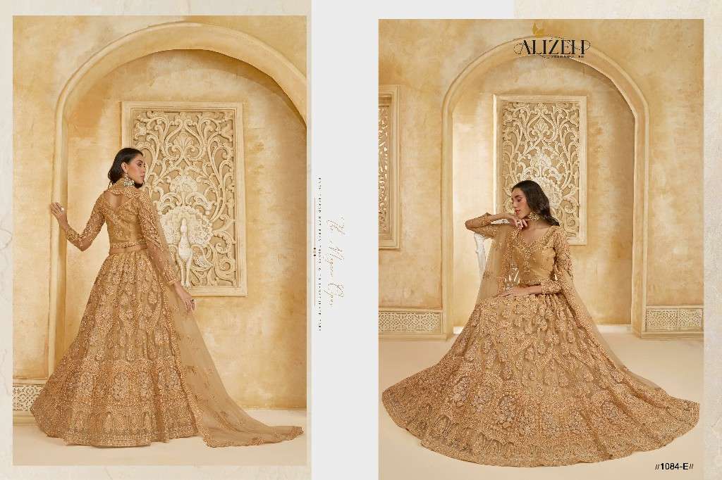Alizeh Presents The White Bride Vol-2 Wholesale Designer Ethnic Lehengas Choli Catalog Wholesaler And Exporter 