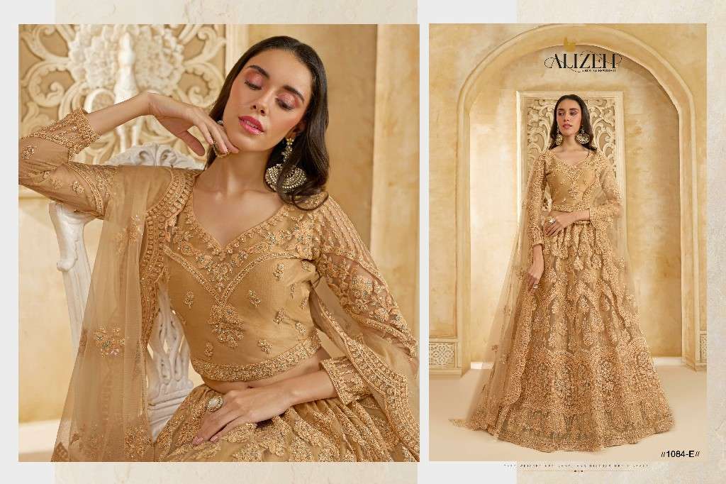 Alizeh Presents The White Bride Vol-2 Wholesale Designer Ethnic Lehengas Choli Catalog Wholesaler And Exporter 
