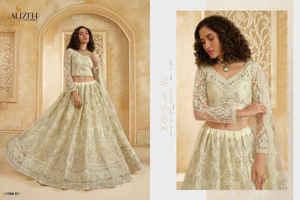 Alizeh Presents The White Bride Vol-2 Wholesale Designer Ethnic Lehengas Choli Catalog Wholesaler And Exporter 