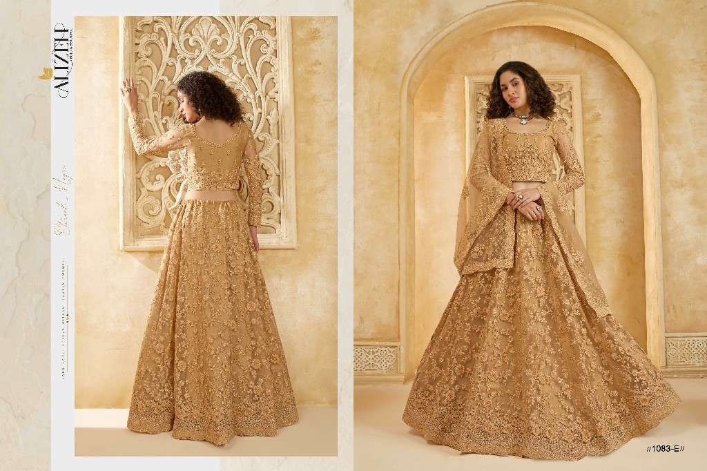 Alizeh Presents The White Bride Vol-2 Wholesale Designer Ethnic Lehengas Choli Catalog Wholesaler And Exporter 