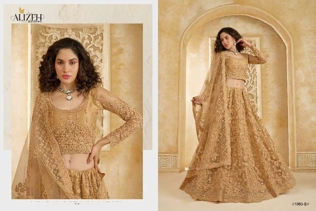 Alizeh Presents The White Bride Vol-2 Wholesale Designer Ethnic Lehengas Choli Catalog Wholesaler And Exporter 
