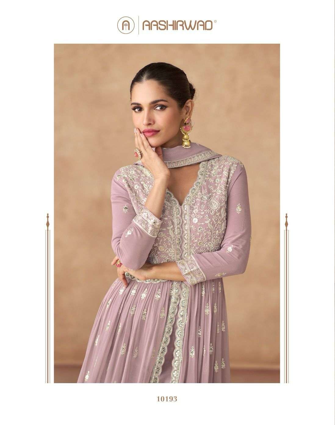Ashirwad Creation Presents Ananya Real Georgette Readymade Exclusive Party Wear Suits Catalog Wholesaler And Exporter 