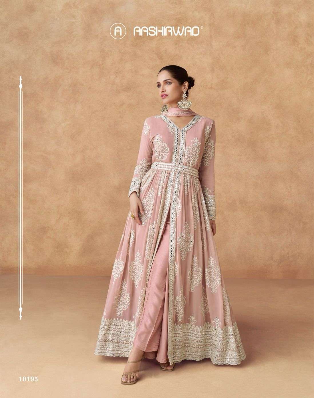 Ashirwad Creation Presents Ananya Real Georgette Readymade Exclusive Party Wear Suits Catalog Wholesaler And Exporter 