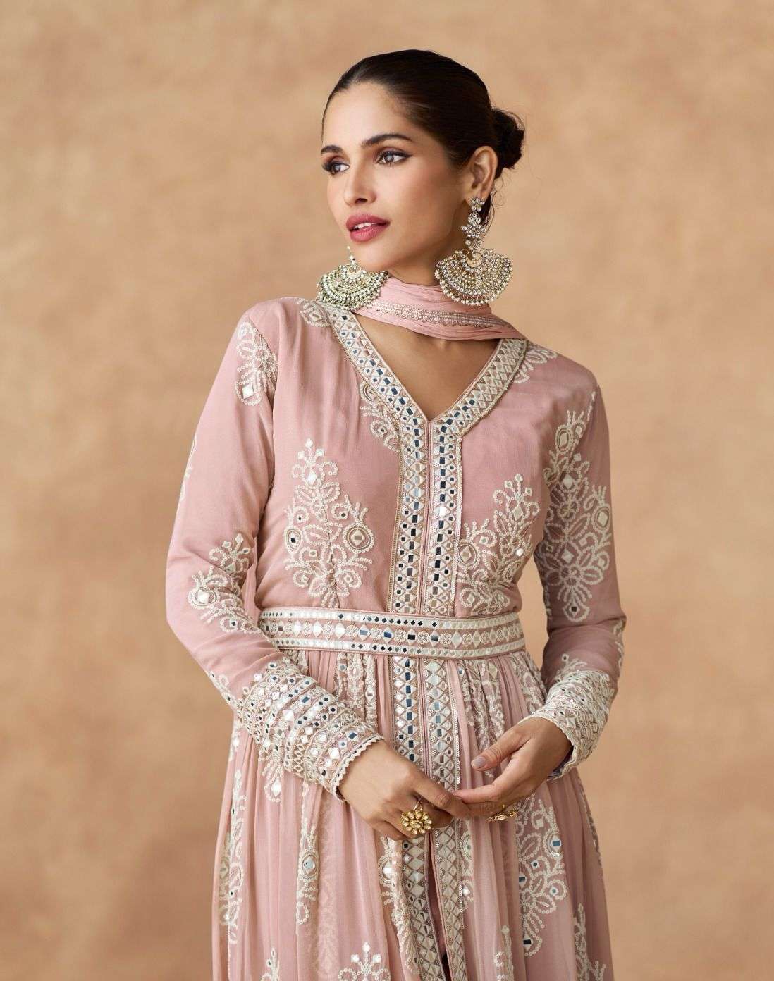 Ashirwad Creation Presents Ananya Real Georgette Readymade Exclusive Party Wear Suits Catalog Wholesaler And Exporter 