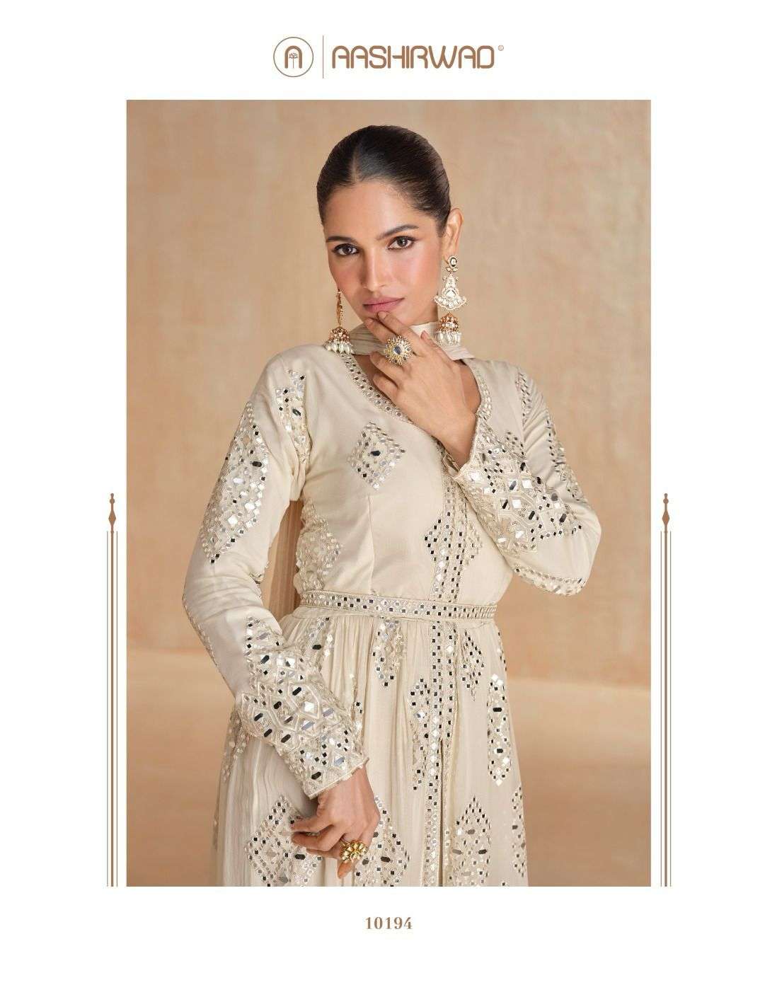 Ashirwad Creation Presents Ananya Real Georgette Readymade Exclusive Party Wear Suits Catalog Wholesaler And Exporter 
