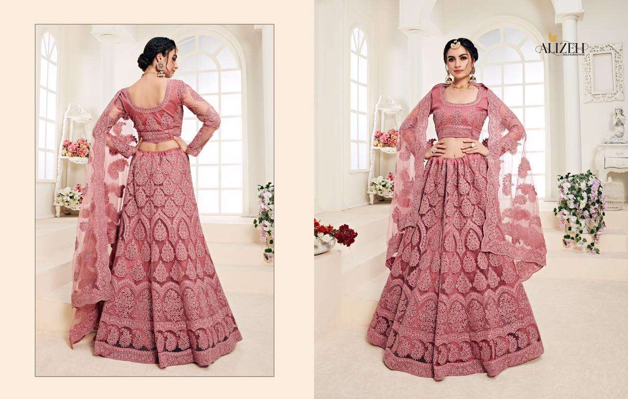 Elizah Presents Bridal Heritage Colour Saga Wedding Wear Heavy Lehenga Choli Catalog Wholesaler And Exporters