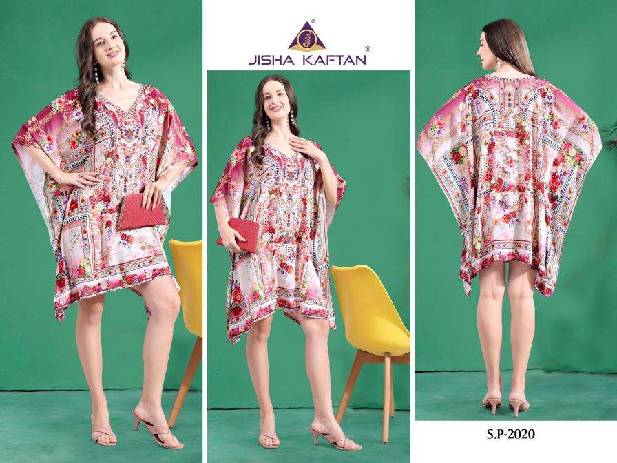 JISHA KAFTAN PRESENTS SILK PONCHO VOLUME-3 FANCY KAFTAN CATALOG WHOLESALER AND EXPORTER IN SURAT 