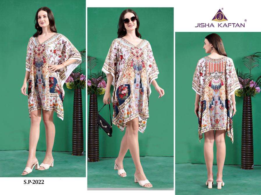 JISHA KAFTAN PRESENTS SILK PONCHO VOLUME-3 FANCY KAFTAN CATALOG WHOLESALER AND EXPORTER IN SURAT 