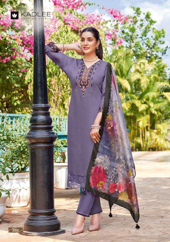 kadlee presents chunari readymade classic plus size 3pcs kurtis catalog wholesaler