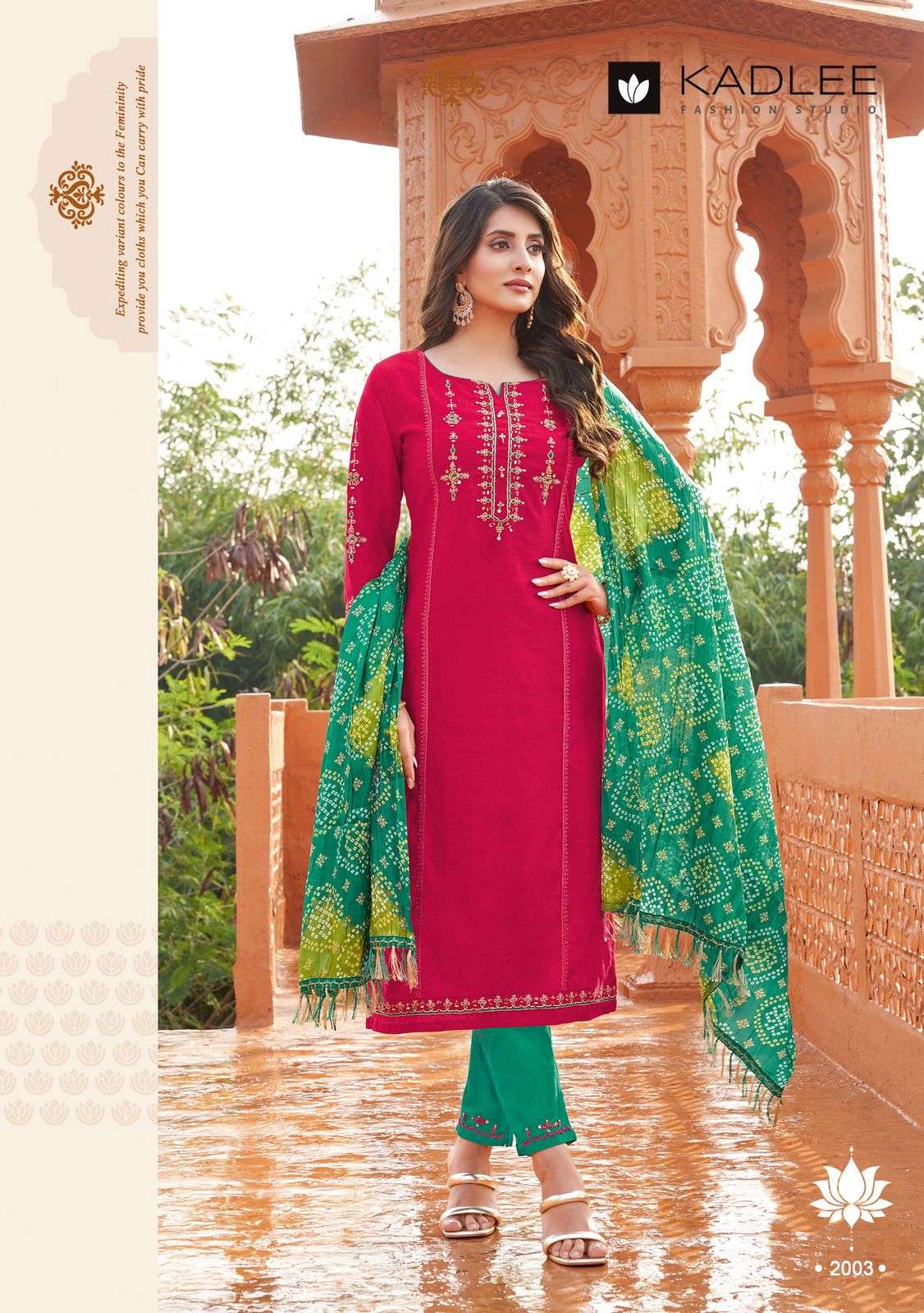 kadlee presents kesar viscose weaving readymade classic kurti catalog wholesaler and exports