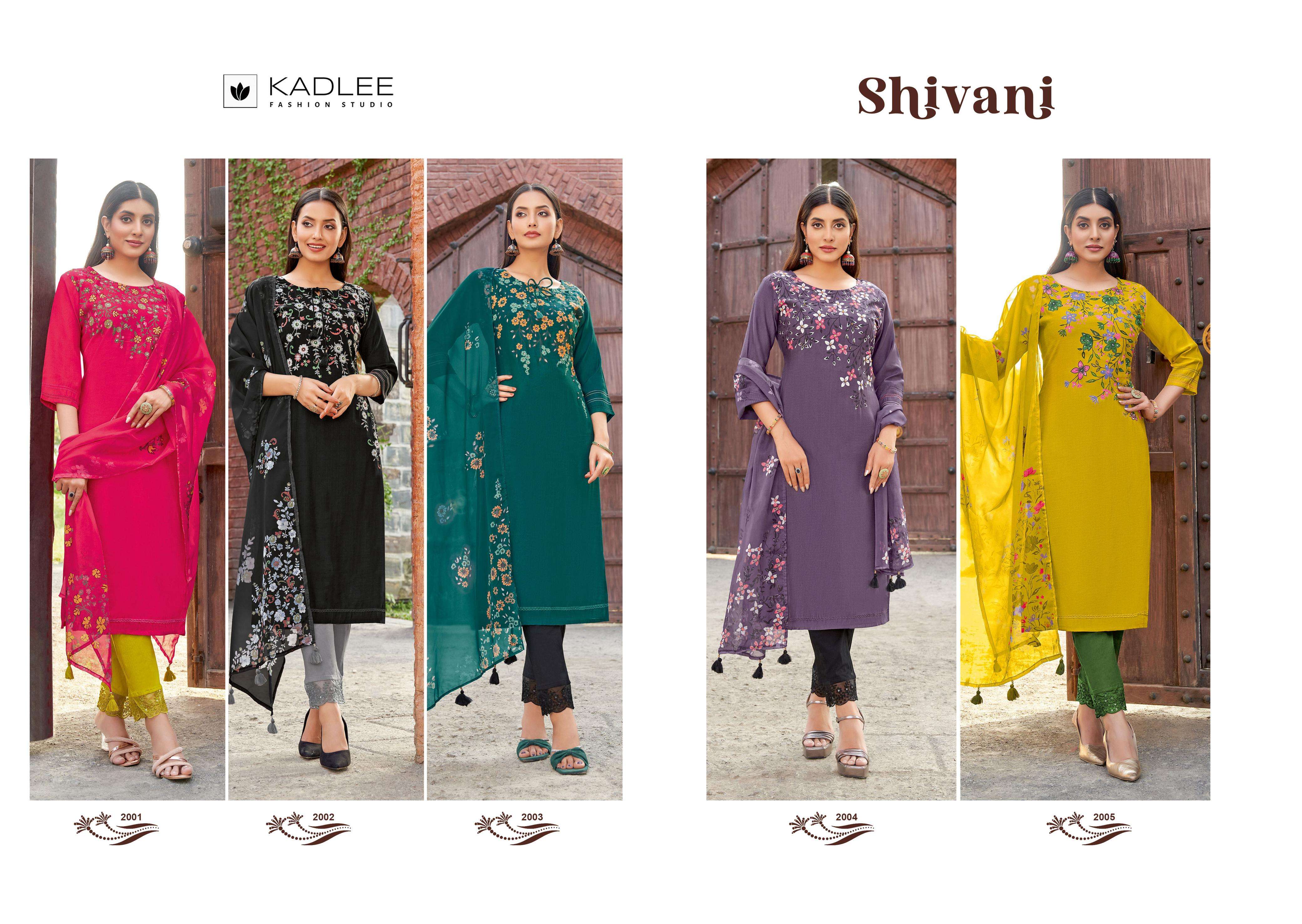 kadlee presents shivani viscose weaving readymade classic kurti catalog wholesaler and exports and exporter 