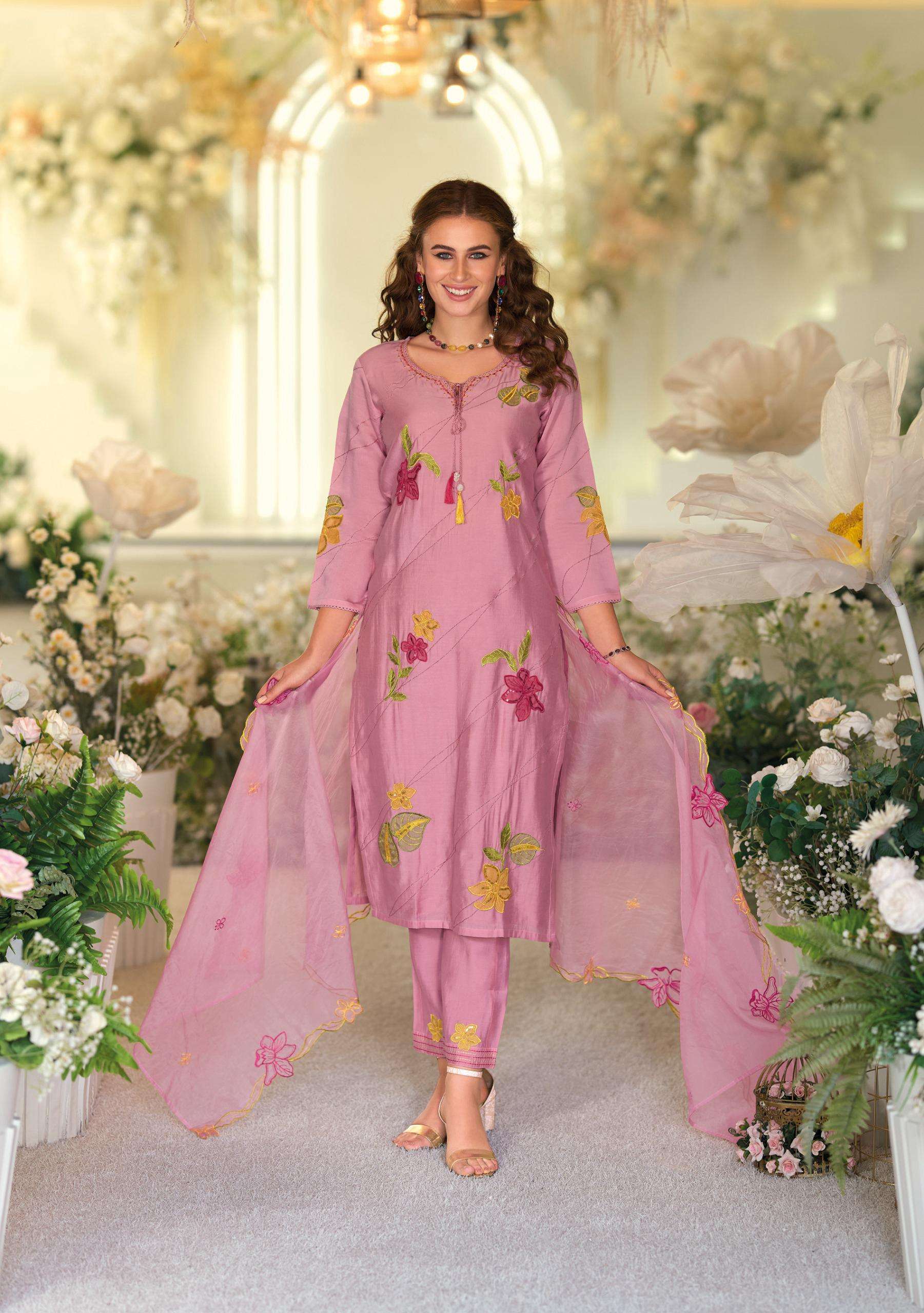 kailee fashion presents angle viscose readymade classic look 3pcs catalog wholesaler and exporter in surat