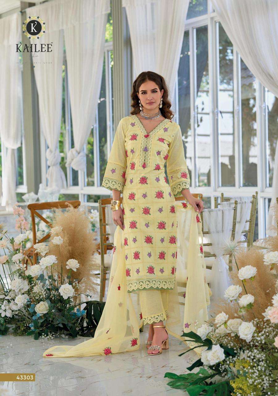 kailee fashion presents masque cotton readymade classic look 3pcs catalog wholesaler and exporter in surat