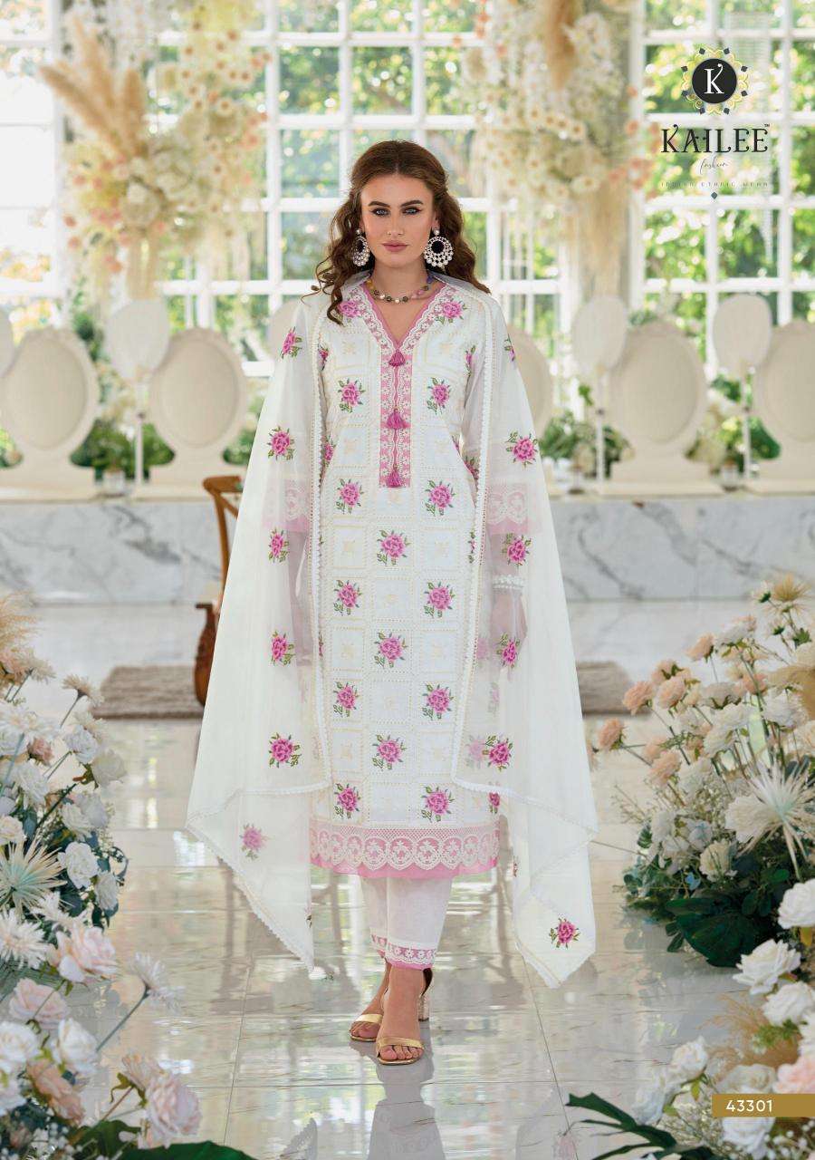 kailee fashion presents masque cotton readymade classic look 3pcs catalog wholesaler and exporter in surat