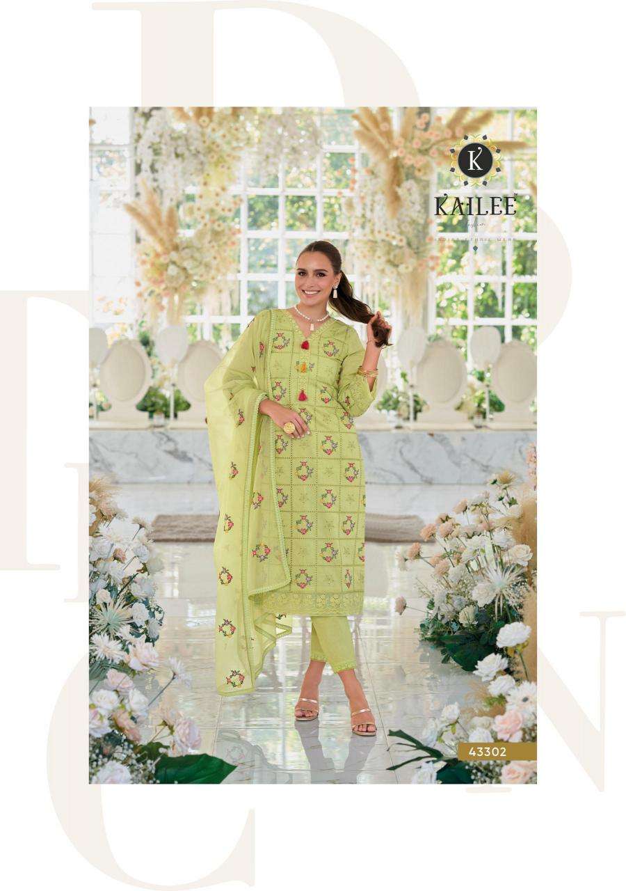 kailee fashion presents masque cotton readymade classic look 3pcs catalog wholesaler and exporter in surat