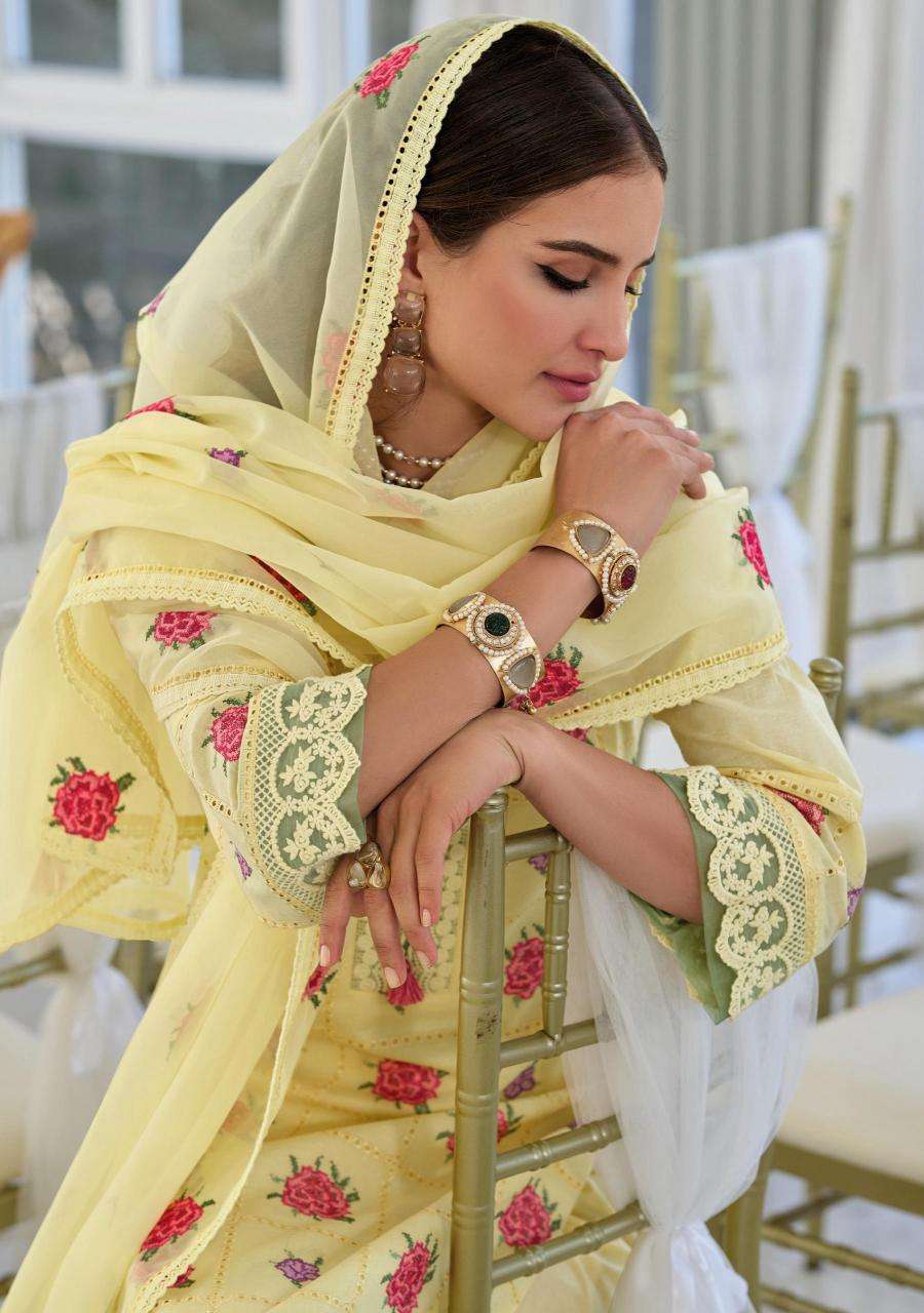 kailee fashion presents masque cotton readymade classic look 3pcs catalog wholesaler and exporter in surat